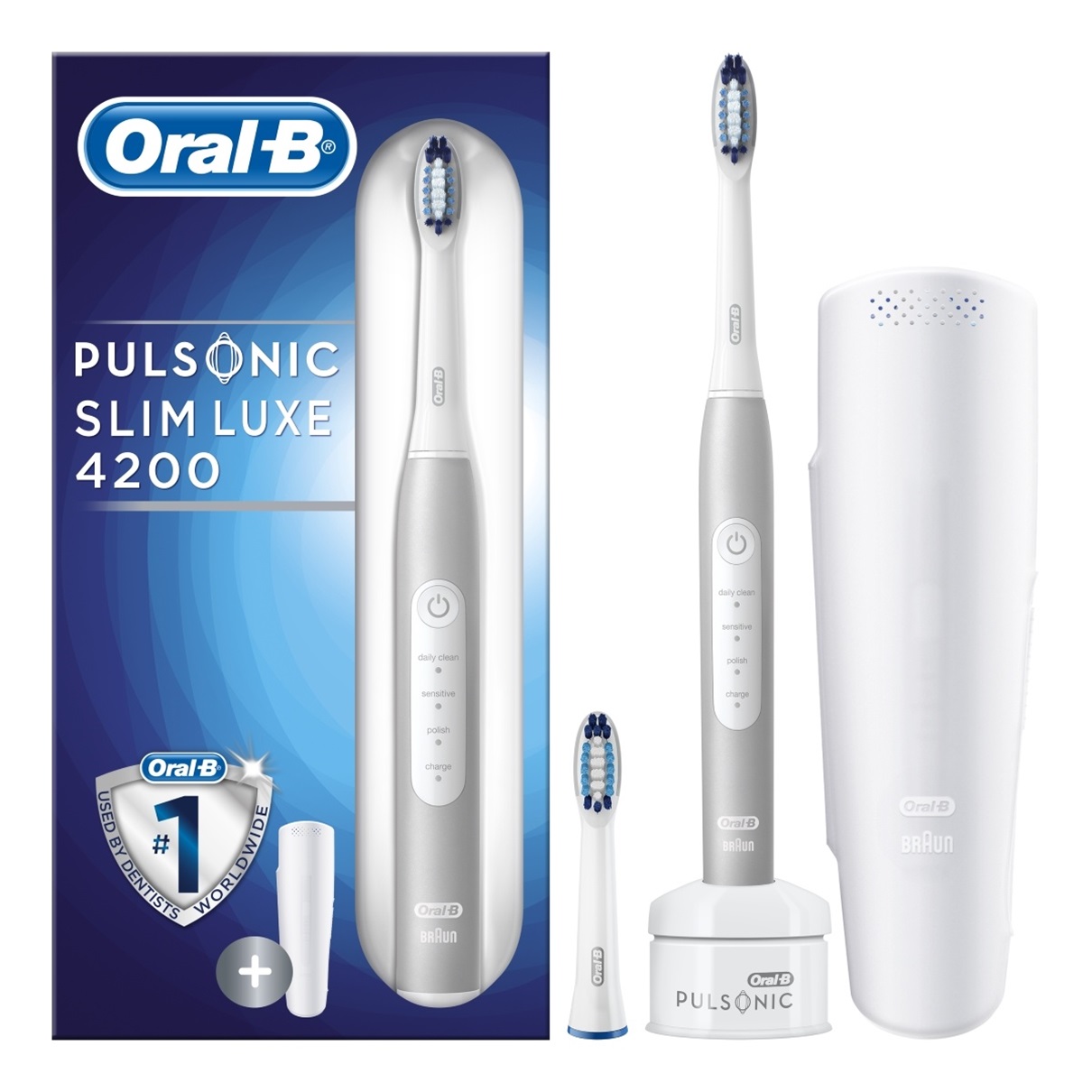 Braun Oral-B Szczoteczka Elektryczna Pulsonic SlimLuxe 4200 ...