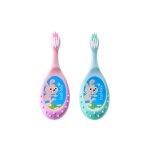 BRUSH-BABY - FlossBrush szczoteczka manualna dla dzieci wieku od 0 do 3 lat (2 szt.)