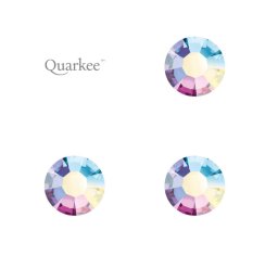 Quarkee Crystal Clear Aurora Borealis 1,8mm / 3szt.