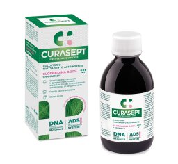 CURASEPT płyn do płukania ust 200ml 0,20%CHX ADS220 Astringent (z oczarem wirginijskim) + DNA - ASTRINGENT PRO