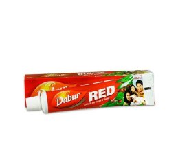 Dabur RED 100g - czerwona ziołowa pasta do zębów z  imbirem, pieprzem czarnym, cynamonem, goździkami