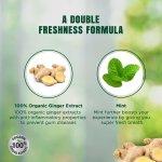 Dabur Zdowe dziąsła + świeży oddech 100ml - pasta do zębów z organicznym imbirem i miętą