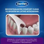 Dentek Comfort Clean niciowykałaczki (flossery) – wykałaczki z gładką nicią dentystyczną, 30 szt.