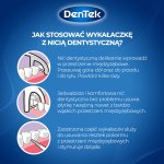 Dentek Comfort Clean niciowykałaczki (flossery) – wykałaczki z gładką nicią dentystyczną, 30 szt.