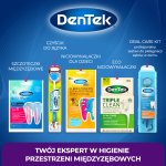 Dentek Comfort Clean niciowykałaczki (flossery) – wykałaczki z gładką nicią dentystyczną, 30 szt.