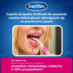 DenTek Czyścik do języka ze szczoteczką OraBrush, 1 szt.
