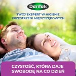 Dentek Eco Cross Flosser niciowykałaczki (flossery) – ekologiczne wykałaczki z podwójną krzyżową nicią dentystyczną, 30 szt.