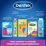 Dentek Eco Cross Flosser niciowykałaczki (flossery) – ekologiczne wykałaczki z podwójną krzyżową nicią dentystyczną, 30 szt.