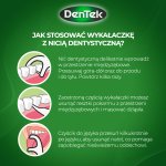 Dentek Eco Triple Clean niciowykałaczki (flossery) – ekologiczne wykałaczki stomatologiczne z nicią dentystyczną, 36 szt.