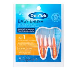 Dentek Szczoteczki międzyzębowe EasyBrush, ISO 1, 6 szt.