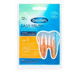 Dentek szczoteczki międzyzębowe Easy Brush, ISO 1 (0,45 mm), 12 szt.