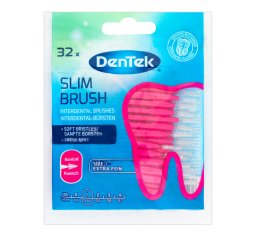 DenTek szczoteczki międzyzębowe Slim Brush, rozmiar 1 (0,45 mm), 32 szt.