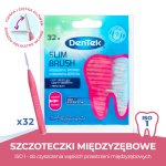 DenTek szczoteczki międzyzębowe Slim Brush, rozmiar 1 (0,45 mm), 32 szt.