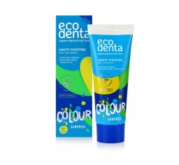 ECODENTA dla dzieci 6+ COLOUR - o smaku melona oraz z ekstraktem z marchwii 75ml