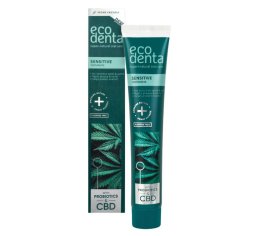 ECODENTA Expert Line - Pasta do zębów SENSITIVE z CBD i probiotykami 75ml