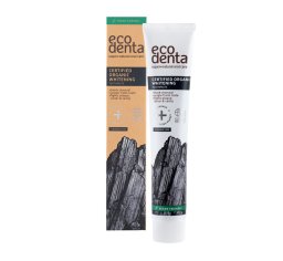 ECODENTA Organic Pasta do zębów WHITENING - z węglem (charcoal) 75ml