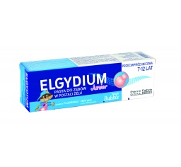 Elgydium Junior Bubble Pasta do zębów dla dzieci 7-12 lat  50 ml