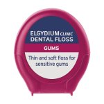 Elgydium nić dentystyczna DENTAL GUM, 50 m - dla pacjentów z wrażliwymi dziąsłami 