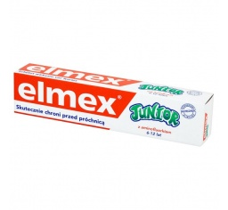 Elmex pasta do zębów JUNIOR 75ml 7-12lat