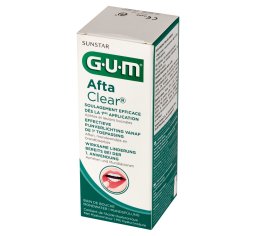 GUM Afta Clear Płyn do płukania jamy ustnej na afty 120ml 2410