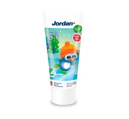 Jordan pasta dla dzieci - KIDS 0-5 lat 50ml o łagodnym malinowym smaku