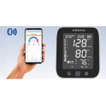 JUMPER Medyczny Ciśnieniomierz naramienny JPD-HA121 z aplikacją w kolorze czarnym