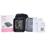 JUMPER Medyczny Ciśnieniomierz naramienny JPD-HA121 z aplikacją w kolorze czarnym