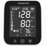 JUMPER Medyczny Ciśnieniomierz naramienny JPD-HA121 z aplikacją w kolorze czarnym