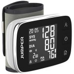 JUMPER Medyczny Ciśnieniomierz nadgarstkowy HWA21 z aplikacją w kolorze białym