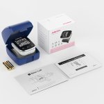 JUMPER Medyczny Ciśnieniomierz nadgarstkowy HWA21 z aplikacją w kolorze białym