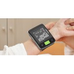 JUMPER Medyczny Ciśnieniomierz nadgarstkowy HWA11 z aplikacją w kolorze czarnym