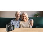 JUMPER Medyczny Ciśnieniomierz nadgarstkowy HWA11 z aplikacją w kolorze czarnym