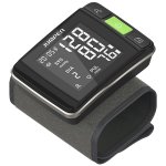 JUMPER Medyczny Ciśnieniomierz nadgarstkowy HWA11 z aplikacją w kolorze czarnym