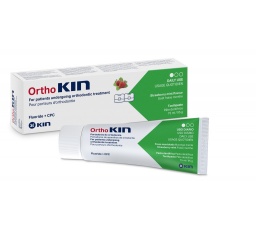 KIN OrthoKIN - pasta do zębów Truskawkowo - miętowa 75 ml - ortodontyczna