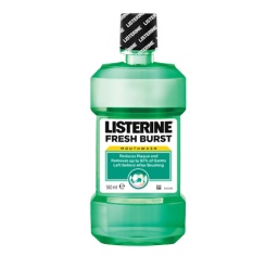 Listerine płyn wzmacniający dziąsła 500 ml zielona - Freshbrust