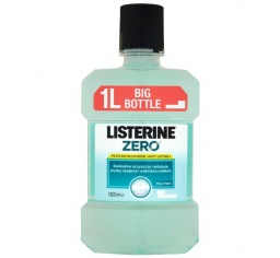 Listerine płyn ZERO 1000 ml /1L/ niebieski