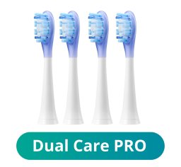 Meriden Końcówki Sonic+ Smart+ Dual Care PRO White - 4szt MDC-102W