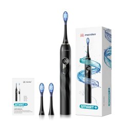 Meriden szczoteczka soniczna Smart+ Black z wyświetlaczem LED - 5 trybów mycia MB-102