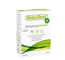 NaturDent tabletki do czyszczenia protez i aparatów/nakładek ortodontycznych 48szt.