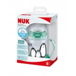 NUK Butelka FC+ z PP 150ml do nauki picia z uchwytami (ustnik SILIKON niekapek) zielony - seria MONOCHROMATYCZNA 215325A