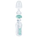 NUK Butelka FC+ z PP 300ml Anti-Colic Professional ze wskaźnikiem temerpartury (0-6mc-a, smoczek SILIKON do mleka) 741148