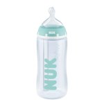 NUK Butelka FC+ z PP 300ml Anti-Colic Professional ze wskaźnikiem temerpartury (0-6mc-a, smoczek SILIKON do mleka) 741148