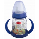 NUK FC Butelka z ustnikiem z TPE  i uchwytem z PP 150ml (ustnik TPE kapek) 743341 KRECIK