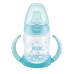 NUK FC Butelka z ustnikiem i uchwytem z PP 150ml (ustnik SILIKON niekapek) 743793 - 4 kolory