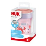 NUK Kubek Evolution Magic Cup z ustnikiem "niekapkiem" 360st. 230ml różowy 751138B