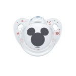 NUK Smoczek Uspakajający 6-18M "2" DISNEY  MIKI SILIKON 2szt. 736205A