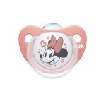 NUK Smoczek Uspakajający 6-18M "2" DISNEY  MINNIE SILIKON 2szt. 736205B