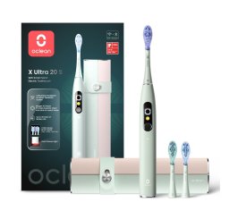 Oclean Szczoteczka Soniczna X Ultra 20 SET z etui podróżnym - MIĘTOWA | Testuj 30 dni