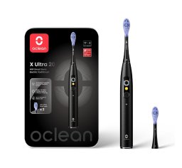 Oclean Szczoteczka Soniczna X Ultra 20 - CZARNA | Testuj 30 dni