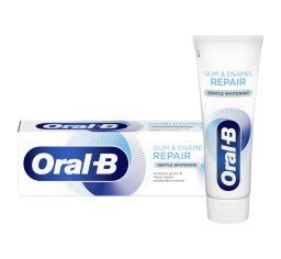 Oral-B pasta Pro-Repair Gum & Enamel - Delikatne wybielanie (Gentle Whitening) 75ml